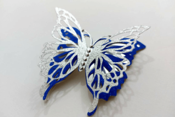 Butterfly 3D: A Designer’s Take on 3D SVG Ornaments