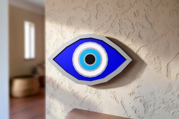 Evil Eye Charm - 3d Papercraft: A Brand Designer’s Review