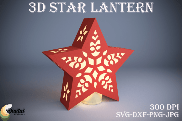 Star Lantern Paper Cut. 3D Lantern Paper: A Designer’s Review